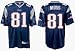 Randy Moss New England Patriots #81 Authentic Reebok NFL Football Jersey (Navy)