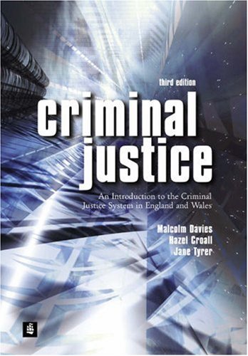 City Travel Guides Discounted  Search : Criminal Justice: An Introduction to the Criminal Justice System in England and Wales