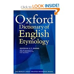 The Oxford Dictionary of English Etymology