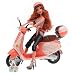 My Scene - Miami Getaway Kenzie Doll with Vespa Scooter