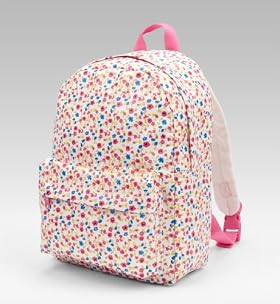 Younger Girls' Floral Graphic Rucksack