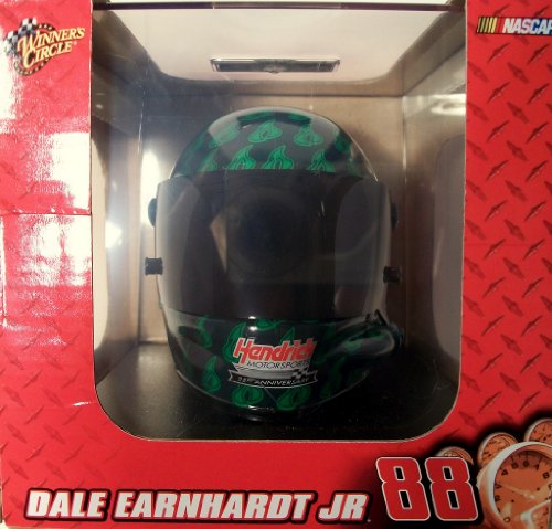 Best Price NASCAR Dale Earnhardt Jr. 88 1:3 Helmet in Case by Winner's Circle & Motorsports Authentic Mountain Dew Amp