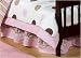 Baby : JoJo Designs Bed Skirt for Crib and Toddler Set - Pink and Brown Modern Polka Dots