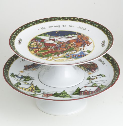 Portmeirion A Christmas Story Pedestal Server 2-Tier