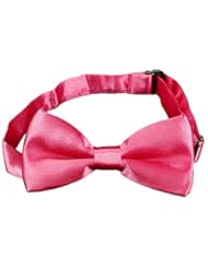 Apparel: Subtle Addition Little Boys Bow Tie, Toddlers to Kids (One Size, Hot Pink)