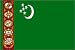 Turkmenistan Flag Nylon 5 ft. x 8 ft.