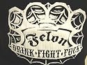 Felon Clothing Knuckle Duster Muscle Tank Beater Shirt Wife Beater Shirt with Brass Knuckles Design - Bad Boy Shirt Size: XXL