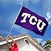 TCU Horned Frogs Large TCU Logo 3x5 College Flag