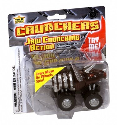 Wild Republic - Voiture Dinosaure triceratops - avec machoire active