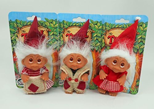 (ONE) DAM Original 4 Inch Christmas Trolls