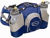 Sporting Goods : Nathan Hydration Vector Two 22-Ounce Bottle Waist Pack (Blue / Light Grey)