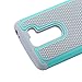 LG Escape 2 Case, LG Logos Case, LK [Shock-Absorption] Hybrid Dual Layer Armor Defender Protective Case Cover for LG Escape 2 / LG Logos (Mint)