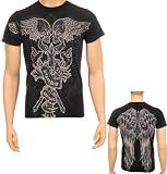 Ring of Fire The Legendary Warrior Front and Back Printed 100% Cotton Adult T-Shirt