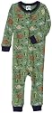Gerber Dinosaur Roar Thermal Underwear Unionsuit, Green