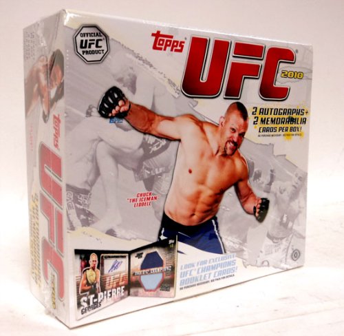 Topps UFC Ultimate Fighting Championship 2010 HOBBY EDITION Trading Card Box 16 Packs
