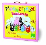 Vilac - 5823 - Jouet en Bois - Magnétibox Barbapapa