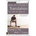 How To Choose A Translation For All Its Worth
