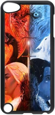 Game of Thrones ipod 5 Case Customized Hard Plastic Cover Case fits iPod Touch 5th ipod5-linda954