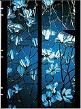 Tiffany Magnolias: Handstitched, Lined (Handstitched Tiffany Stained Glass)