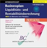 Businessplan 4.02: Liquidit�ts- und Rentabilit�tsberechnung