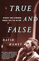 True and False: Heresy and Common Sense for the Actor