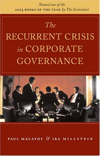 Image of: The Recurrent Crisis in Corporate Governance