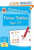 Practise & Learn: Times Tables (Age 7-11)