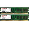 Komputerbay 2GB 2X 1GB DDR2 667MHz PC2-5300 PC2-5400 DDR2 667 (240 PIN) DIMM Desktop Memory