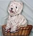 Stupell Industries Westie Decorative Dog Door Stop