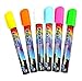 FlashingBoards Fluorescent Marker Pen 6 Colors/Set for LED Writing Menu Board (B10100006-01)