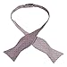 Bundle Monster 3pc Mens Fashion Adjustable Length Self Tied Necktie Bow Ties