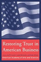 Restoring Trust in American Business