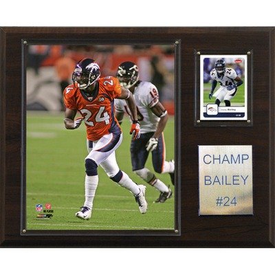 NFL Denver Broncos Champ Bailey Photo Player Plaque