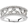 14K White Gold Diamond Anniversary Band - 0.67 Ct.