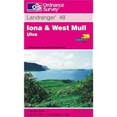 Iona and West Mull, Ulva (Landranger Maps)