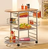 Links 99600180 ROLO K�chen-Trolly Buche MDF Metall 83x38x75 cm