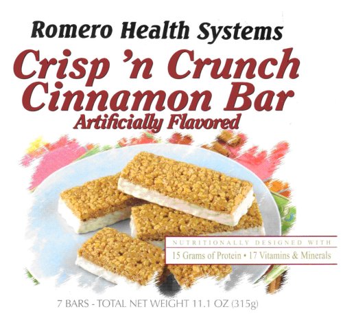Crisp'n Crunch Cinnamon Diet Bar