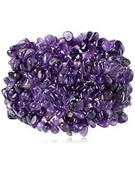 Amethyst Chip Stretch Bracelet
