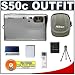 Nikon Coolpix S50c 7.2 Megapixel Digital Camera with 3x Optical Zoom + High Speed 2.0 USB SecureDigital Card Reader + Spare EN-EL8 Battery for Nikon + Digital Camera Case