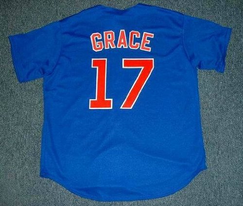 MARK GRACE Chicago Cubs Majestic Alternate Baseball Jersey, MEDIUM