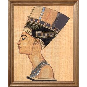 Egyptian Queen Wall Decor Kids Room Contemporary Picture Oak Framed Art Print