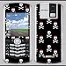 Blackberry 8100 Pearl skull/red bow Skin 31054