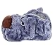 Silver Lilly Dog Plush Animal Slippers
