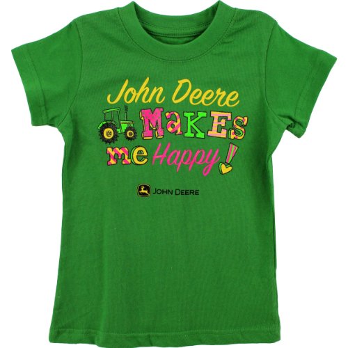 John Deere Girls Green T-Shirt SGS725G