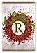 Berry Wreath Garden Flag - R