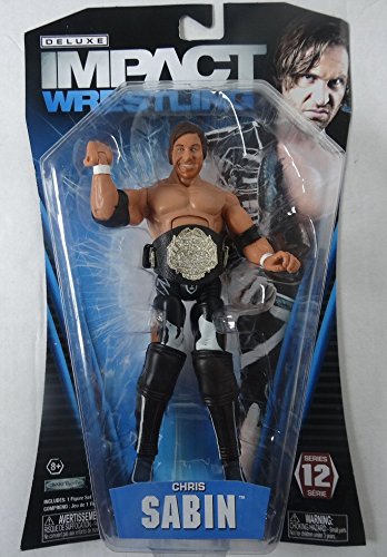 TNA Wrestling Deluxe Impact Series 12 Action Figure Chris Sabin