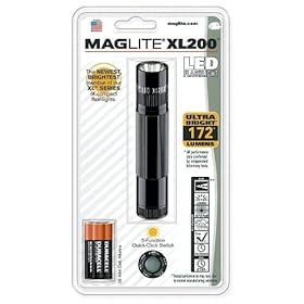  Maglite XL200 LED Flashlight, Black