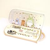Totoro design utensils set (fork, chopsticks, spoon)