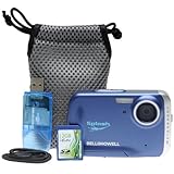Bell and Howell WPF-BL Splash WP5 12MP Waterproof Digital Camera with 2 GB  ....