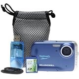 Bell & Howell Splash WP5 Waterproof 12.2 MP Digital Camera with 5X Zoom, 2.7
